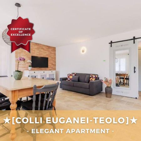Elegante Appartamento Con Vista - Colli Euganei Teolo Esterno foto