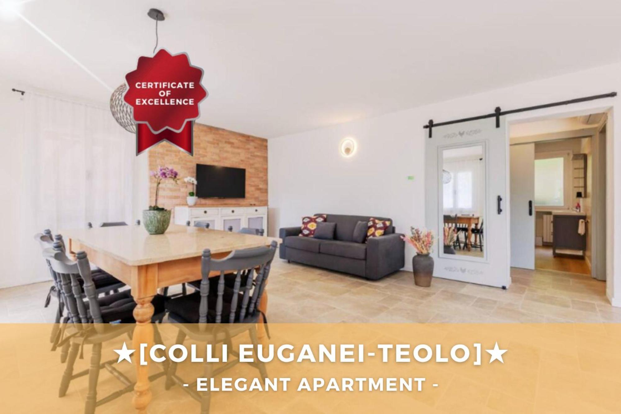 Elegante Appartamento Con Vista - Colli Euganei Teolo Esterno foto